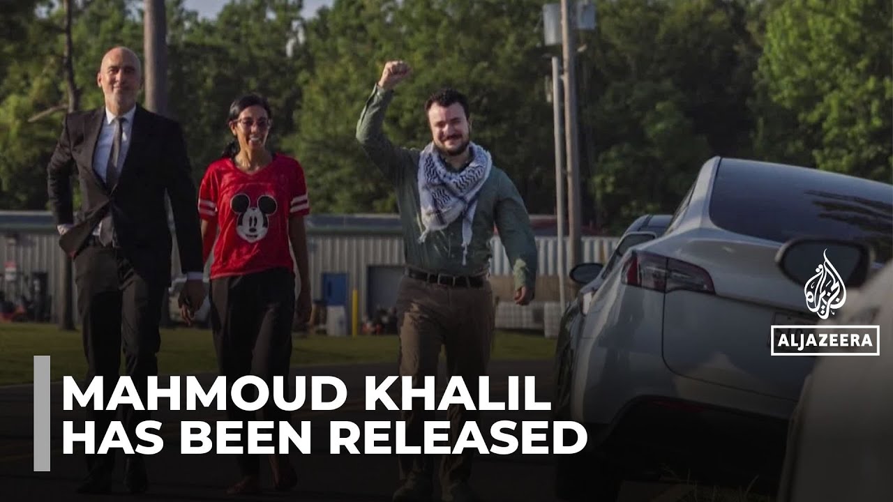 Mahmoud Khalil released: Pro-Palestinian activist promises to “fight on”