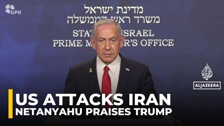 Netanyahu congratulates Trump on ‘bold decision’ to attack Iran