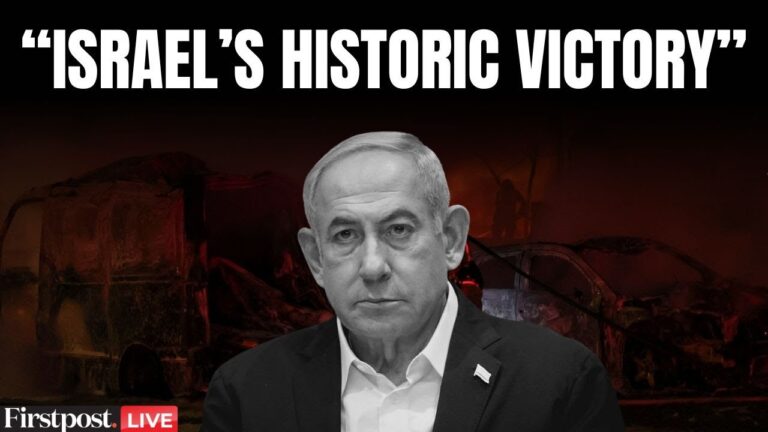 Netanyahu LIVE: Israeli PM Declares “Historic Victory”, Says “Can’t Let Iran Have Nuclear Weapons” Netanyahu LIVE: Israeli PM Declares “Historic Victory”, Says “Can’t Let Iran Have Nuclear Weapons”