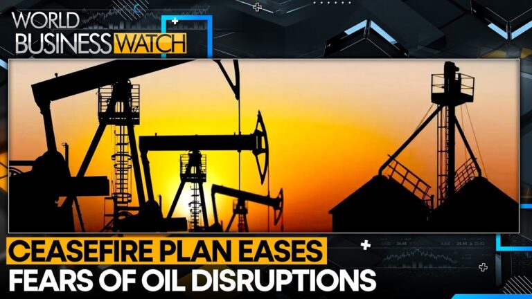 Oil Prices Sink After Ceasefire Announcement | WION World Business Watch