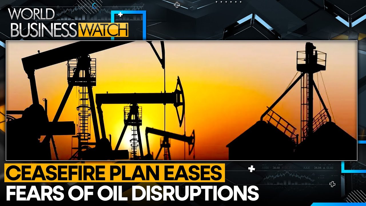 Oil Prices Sink After Ceasefire Announcement | WION World Business Watch