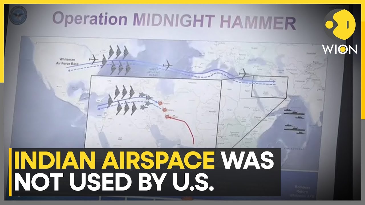 PIB Debunks Claims US Used Indian Airspace for Iran Strikes, Labels Rumors Fake | WION
