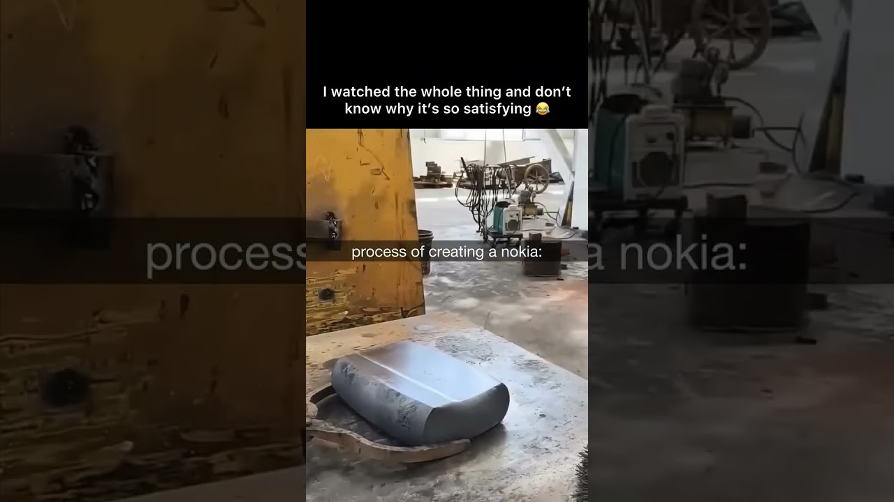 Process of creating a Nokia 🤣😂