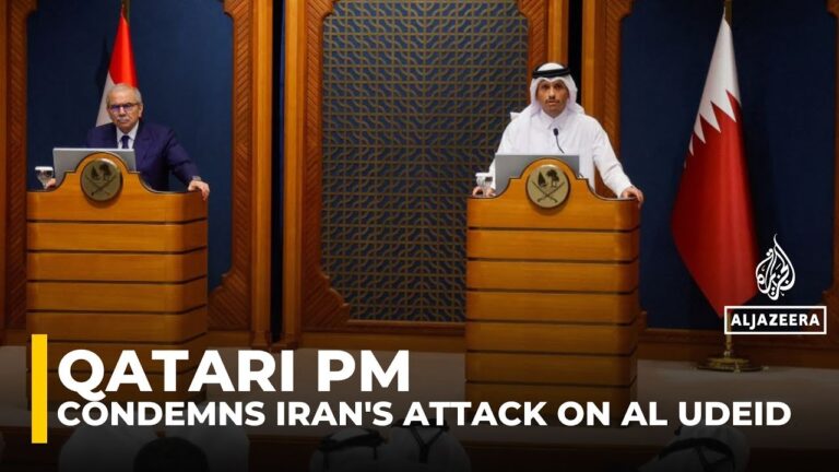 Qatari PM repeats condemnation of Iranian attack on Al Udeid