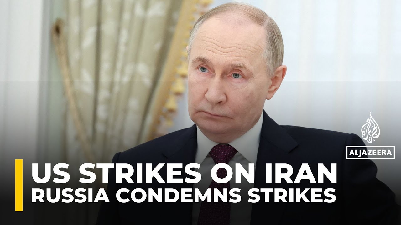Russia’s Putin says US aggression against Iran is ‘groundless’