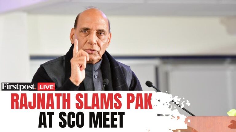 SCO LIVE: Rajnath Singh Slams Pakistan Over Terror; Hails Op Sindoor at SCO Summit | Xi Jinping