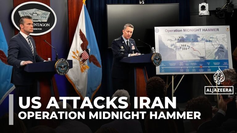 Senior Trump officials say US attacks on Iran ‘not about regime change’