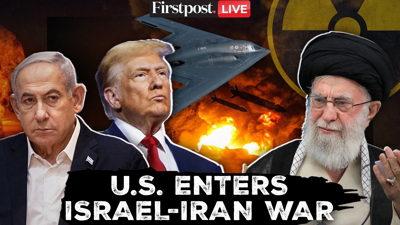 Trump Bombs Iran LIVE: US Attacks Iran’s Natanz, Fordow, Isfahan Nuclear Sites | Iran Israel War