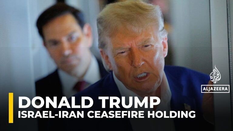 Trump claims credit for stopping Israel’s war with Iran, destroying its nuclear facilities