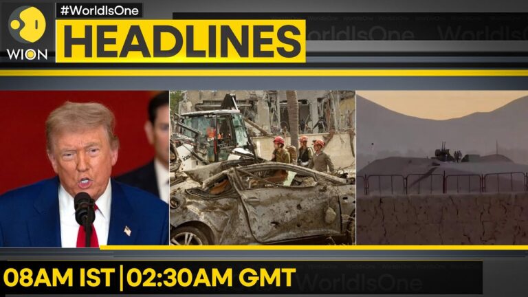 Trump: Monumental Damage To Iran Sites | New Video Shows Blasts In Isfahan | WION Headlines