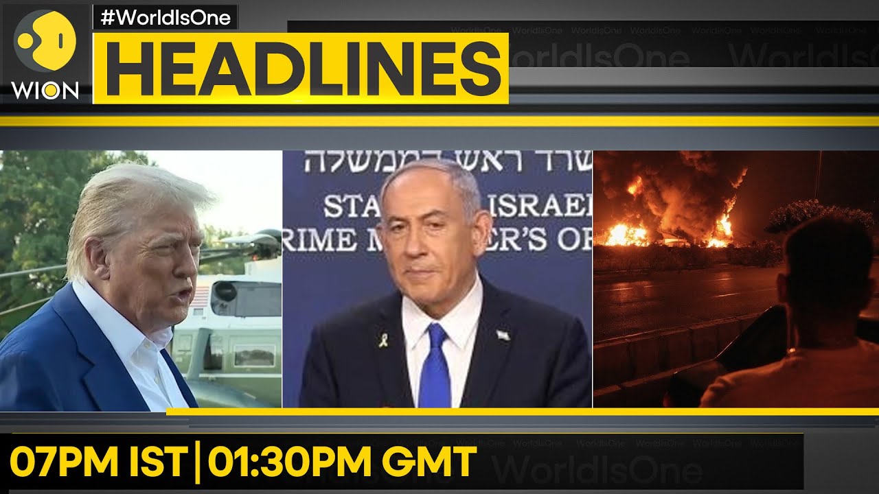 Trump: Really Unhappy With Israel | Qatar: Will Take Legal Actions Against Iran | WION Headlines