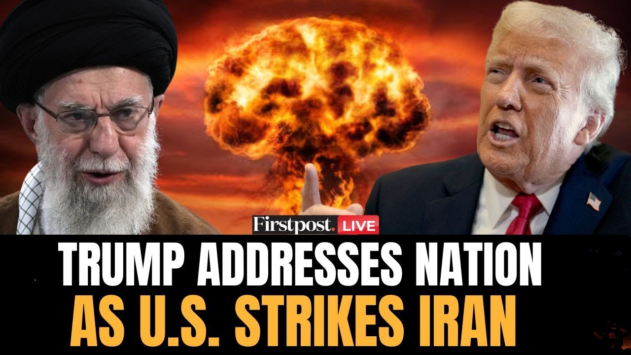 Trump Speech LIVE: Trump’s BIG Announcement as US Attacks Iran | Trump Attacks Iran |Israel Iran War