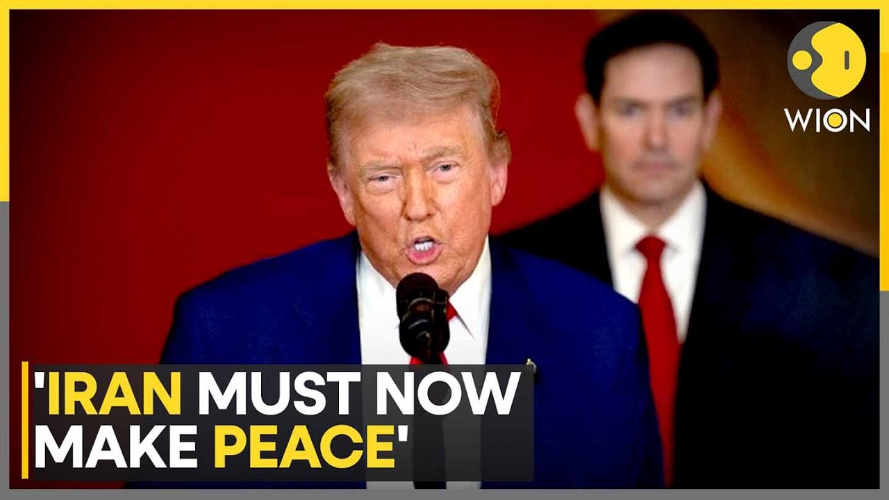 Trump Warns Iran: ‘The Bully Must Now Stand Down and Make Peace’ | US Strikes Iran | WION