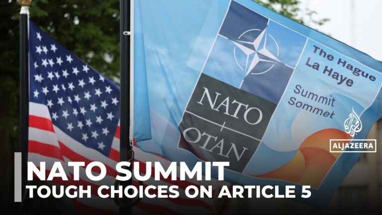 Trump’s budget demands, Iran to split NATO summit focus