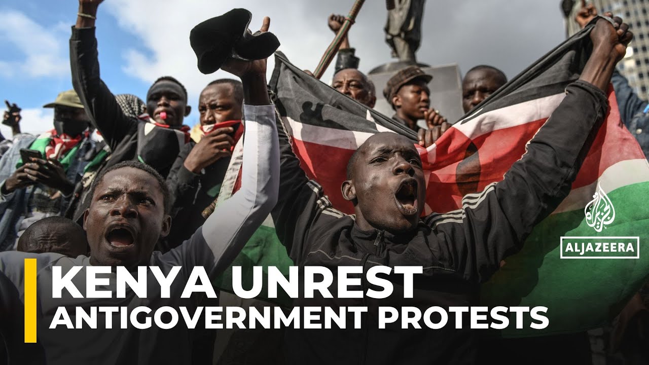 Two people shot and killed in protests marking one year since anti-govt demos in Kenya
