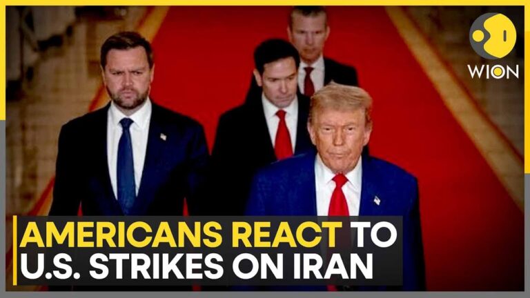 ‘US Action Was Needed To Stop Iran’s Threats’ America Reacts To US Striking Iran’s Nuke Sites | WION