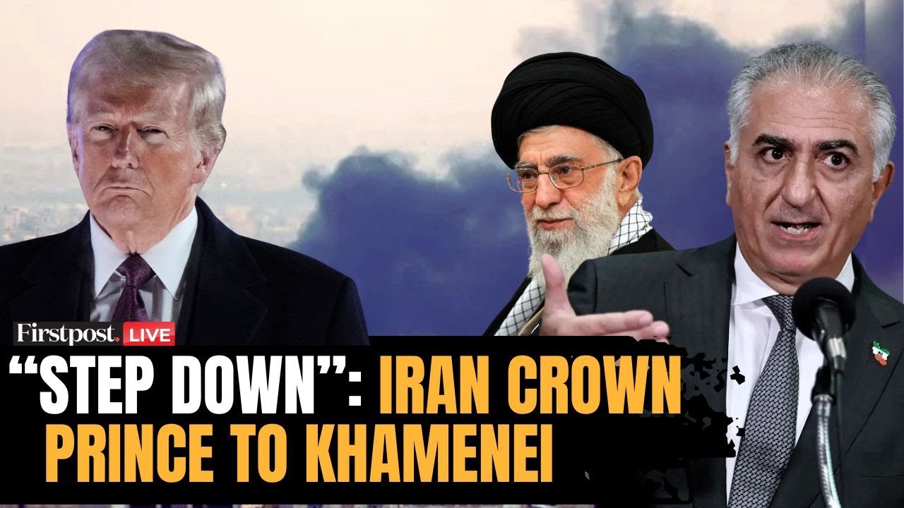 US Attacks Iran LIVE: Exiled Crown Prince of Iran Addresses Media | Iran Israel War | Iran vs Israel