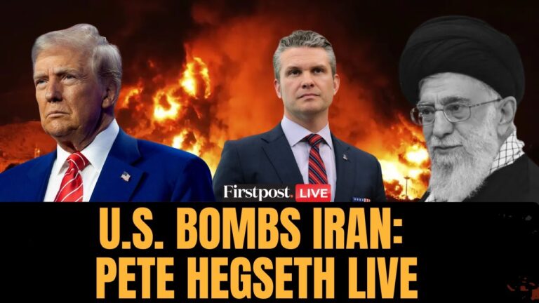 US Iran War LIVE: Pete Hegseth Briefs Media; US Strikes Iran Nuclear Sites |Pentagon Briefing