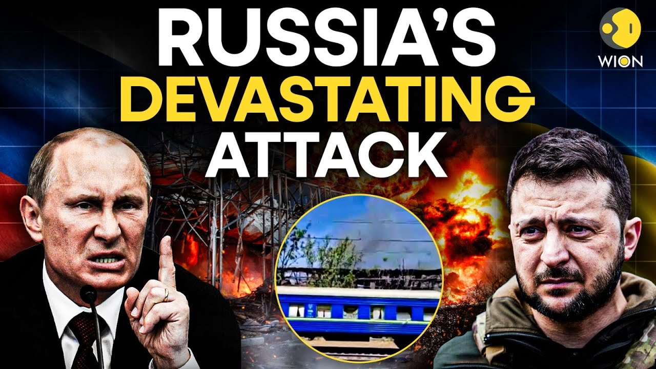 War LIVE: Putin Burns Ukraine! Passenger Train Bombed? Zelensky In Shock! | Russia-Ukraine War LIVE
