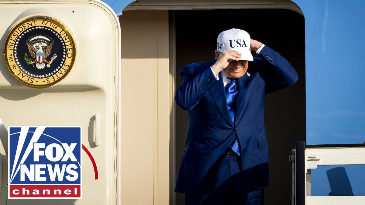WATCH LIVE: President Trump returns to the US from NATO summit