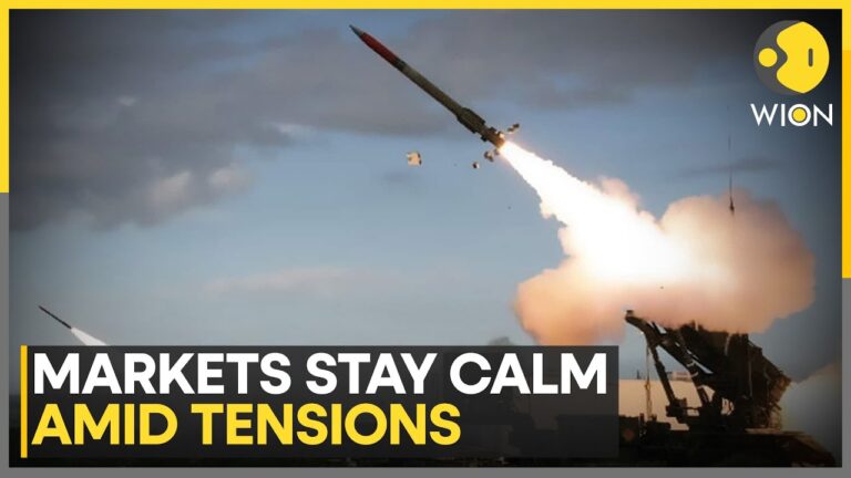 Why West Asia Tensions Are Not Spooking Markets | WION | Israel-Iran War Why West Asia Tensions Are Not Spooking Markets | WION | Israel-Iran War