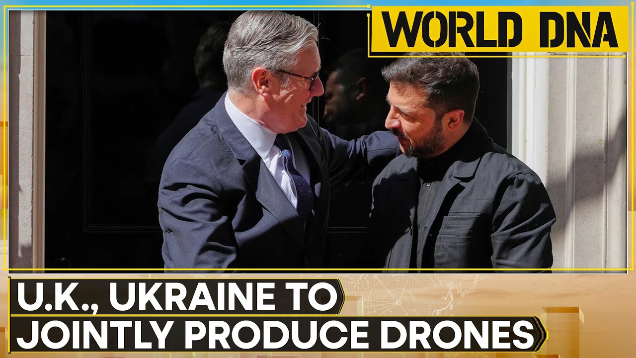 Zelensky-Starmer Meet: Ukraine and UK To Jointly Produce Long-Range Drones, Zelensky Says | WION